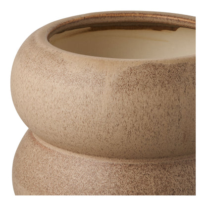 Herb Pot - Herbal Pot, Ceramics, Brown Ø19x17.5 cm