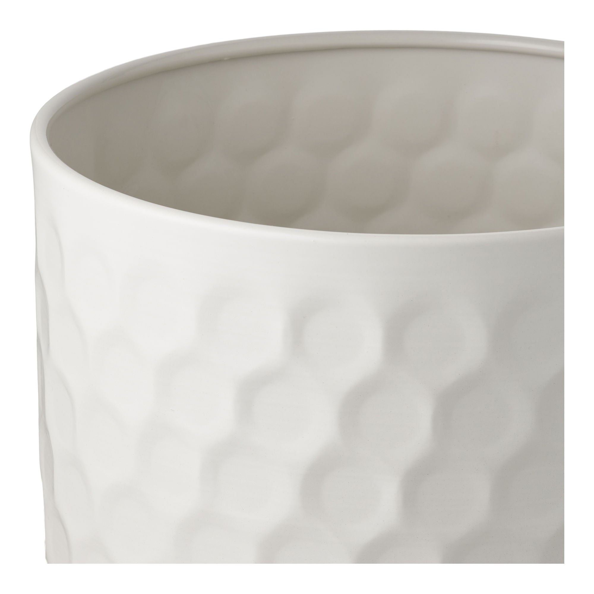 Herb Pot - Herbal Pot, Steel, White Ø24.5x21 cm