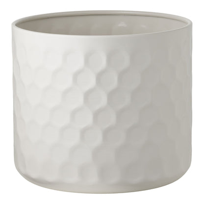 Herb Pot - Herbal Pot, Steel, White Ø24.5x21 cm