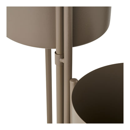 Herb Pot - Herbal Pot, Steel, Brown 22.5x23x75.5 cm