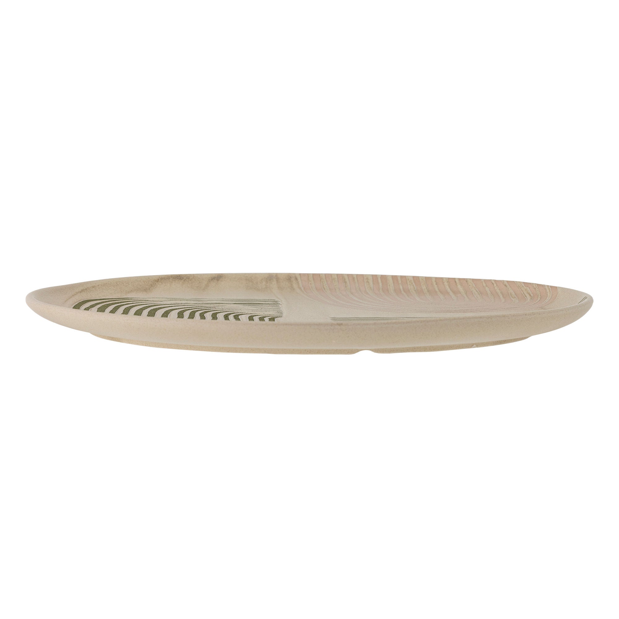 Bloomingville Amica serving dish, pink, stoneware