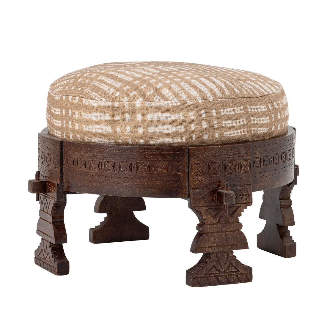 Creative Collection Paloma stool, brown, mango