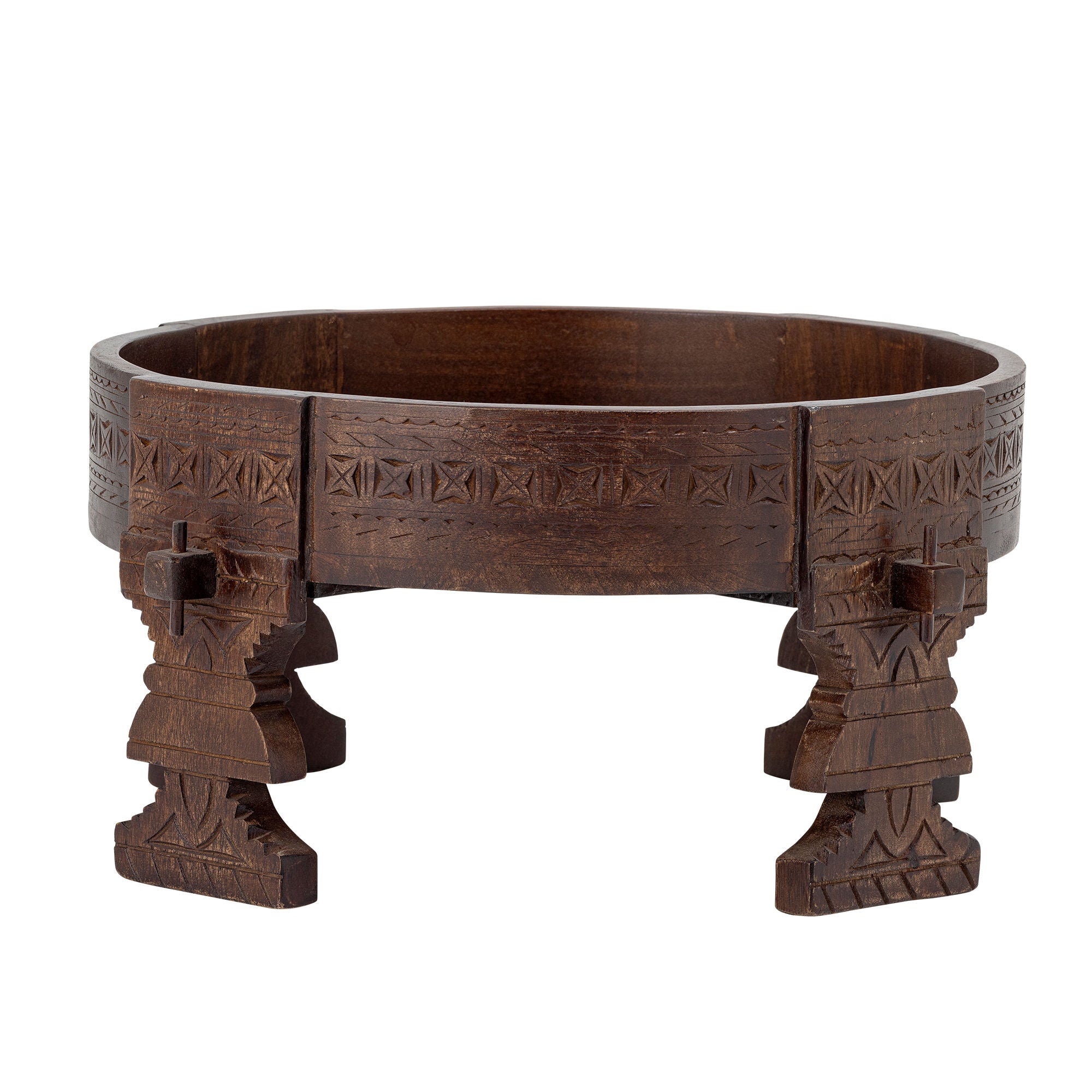 Creative Collection Paloma stool, brown, mango