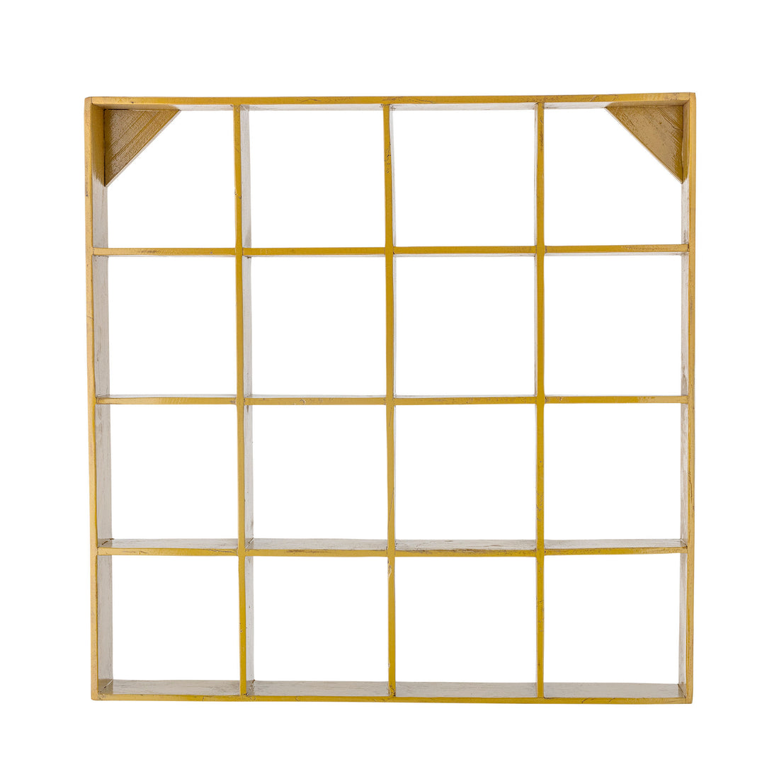 Creative Collection Bekka Shelf, Yellow, Recycled Wood