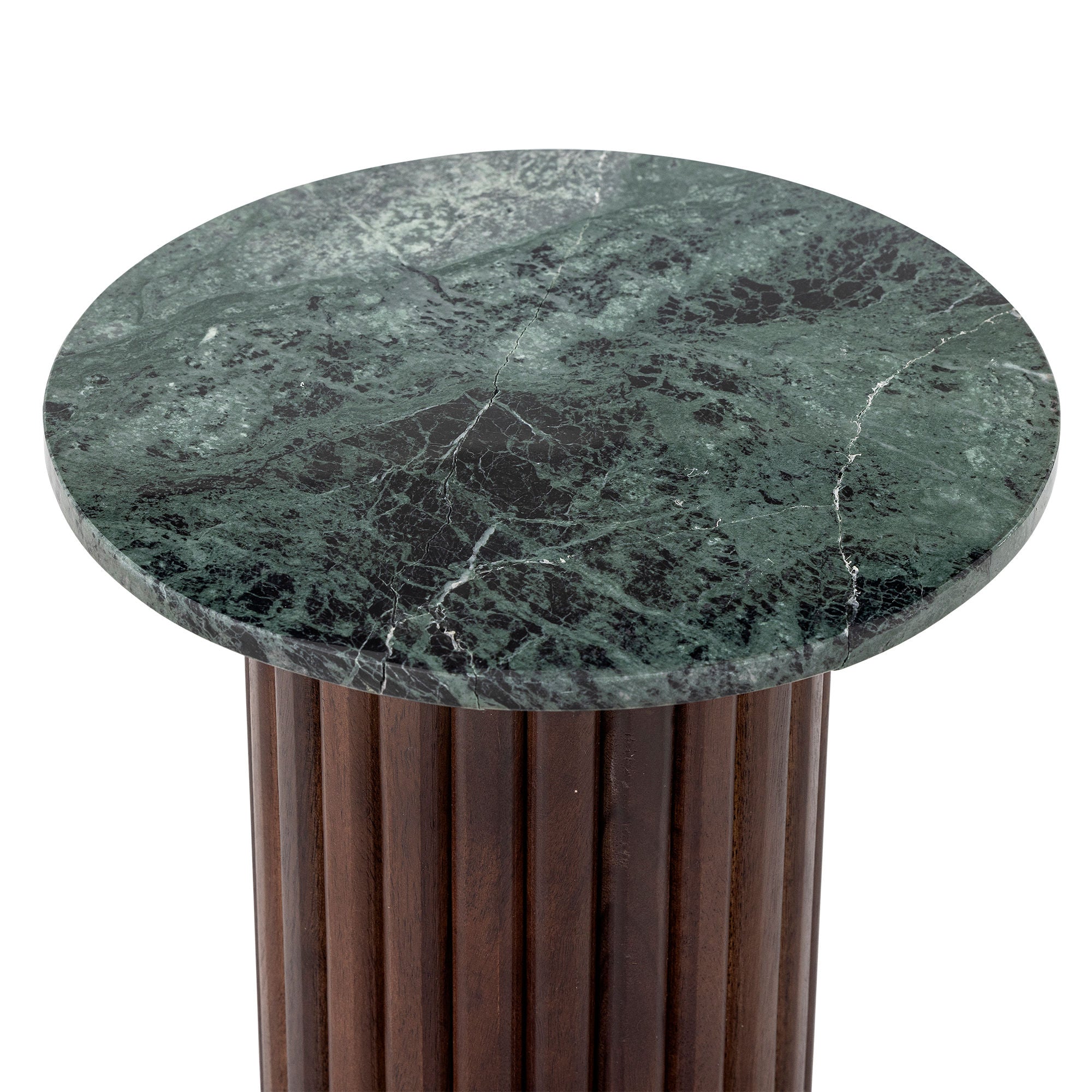 Bloomingville Wilson side table, green, marble