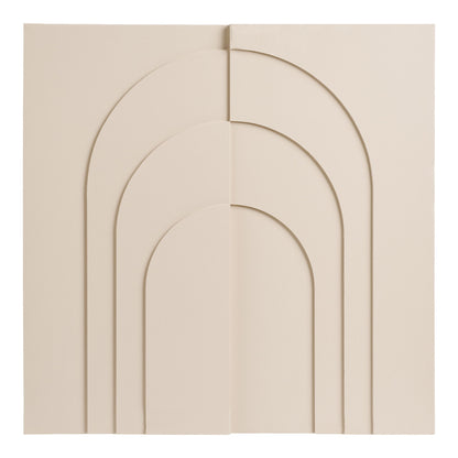 Ina wall decoration - wall decoration, beige 60x60 cm