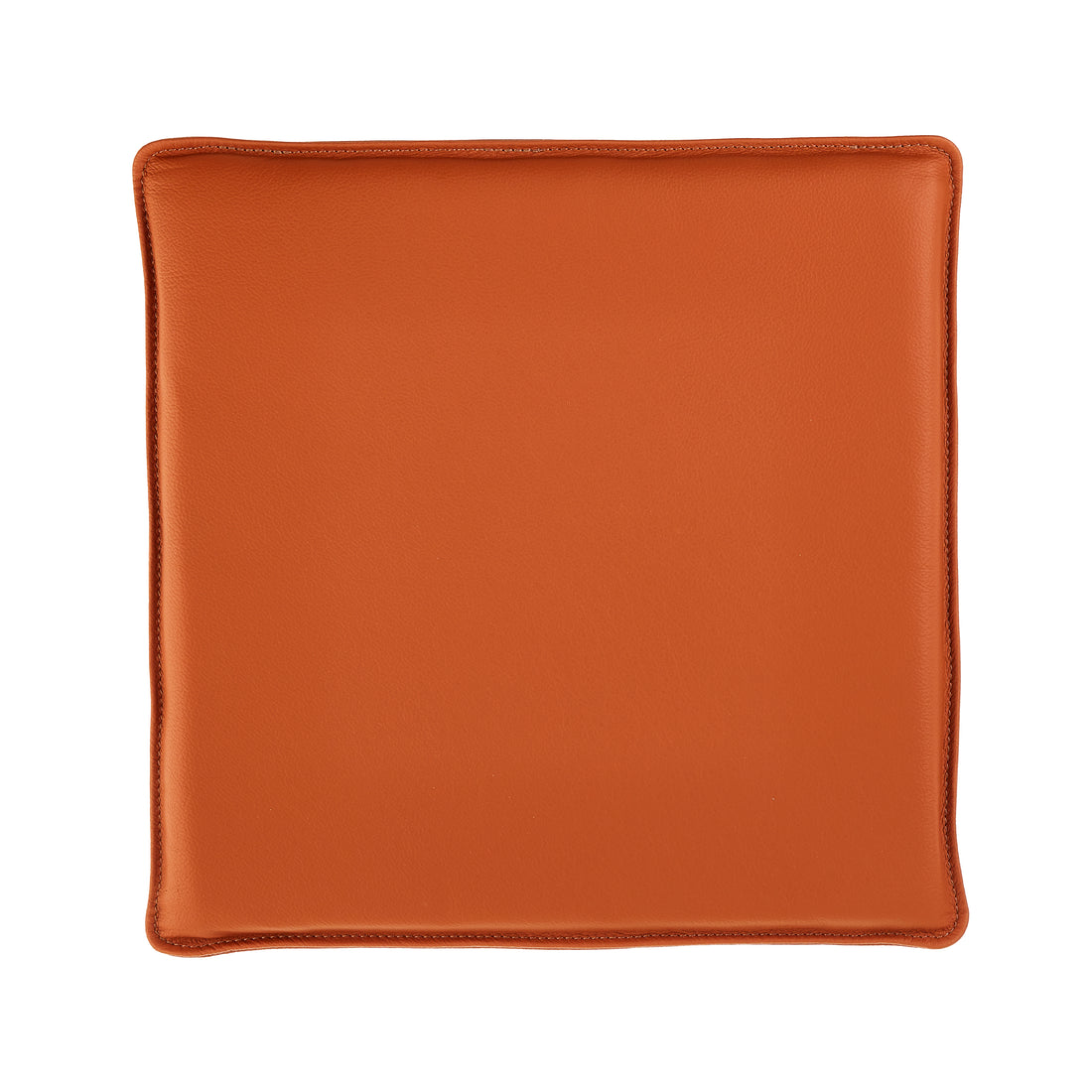 Universal cushion 40x40 cm in cognac leather