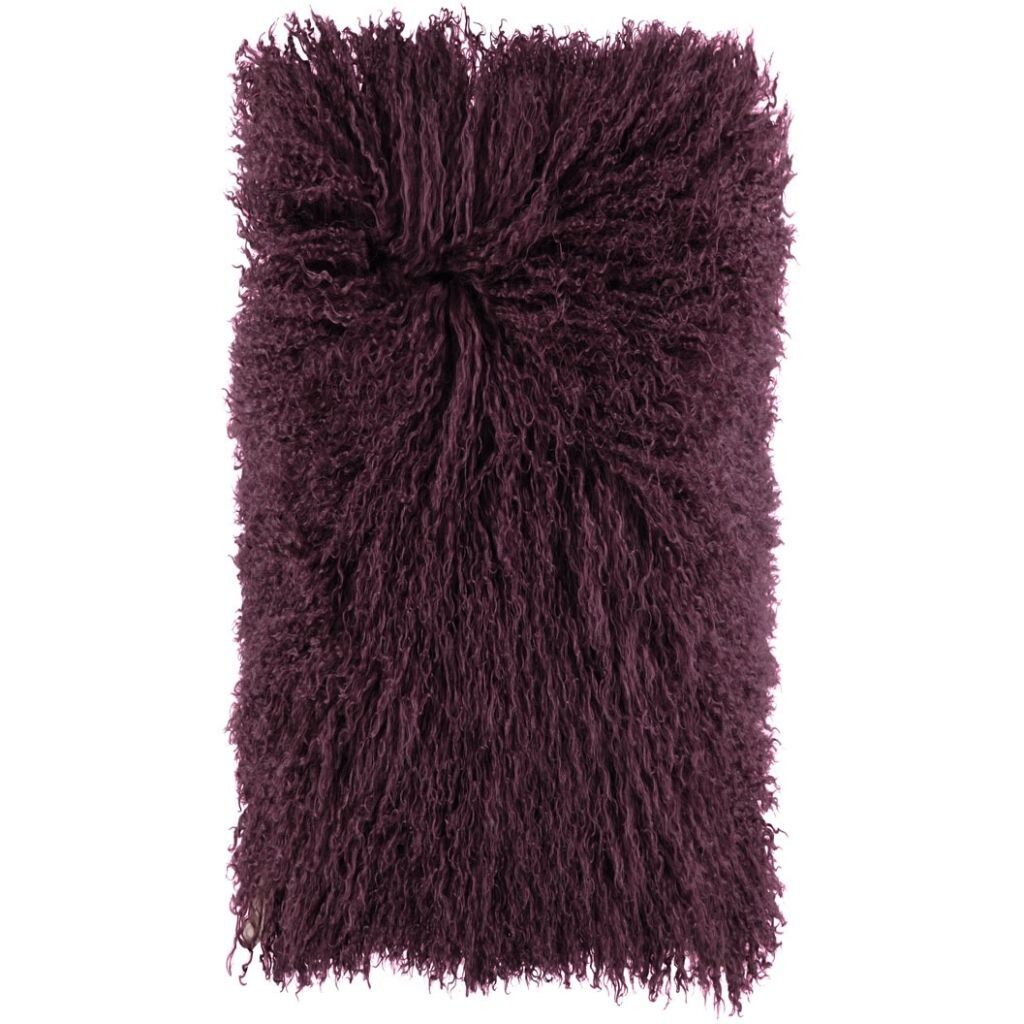 Lambskin pillow | Curly | Tibet | 28x56 cm