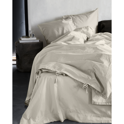 Bed set, binning rid, shell