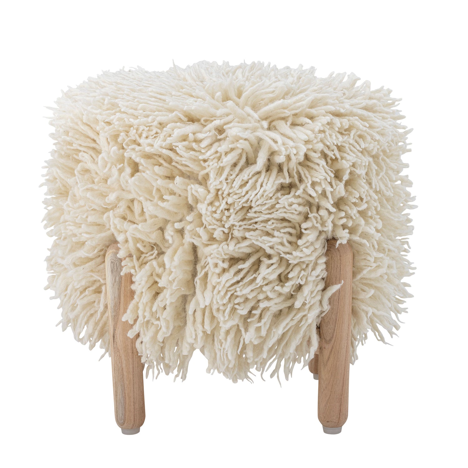 Bloomingville lomba stool, nature, wool