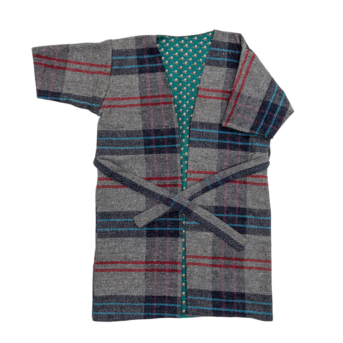 Creative Collection Rieti Kimono, Gray, Upcycled