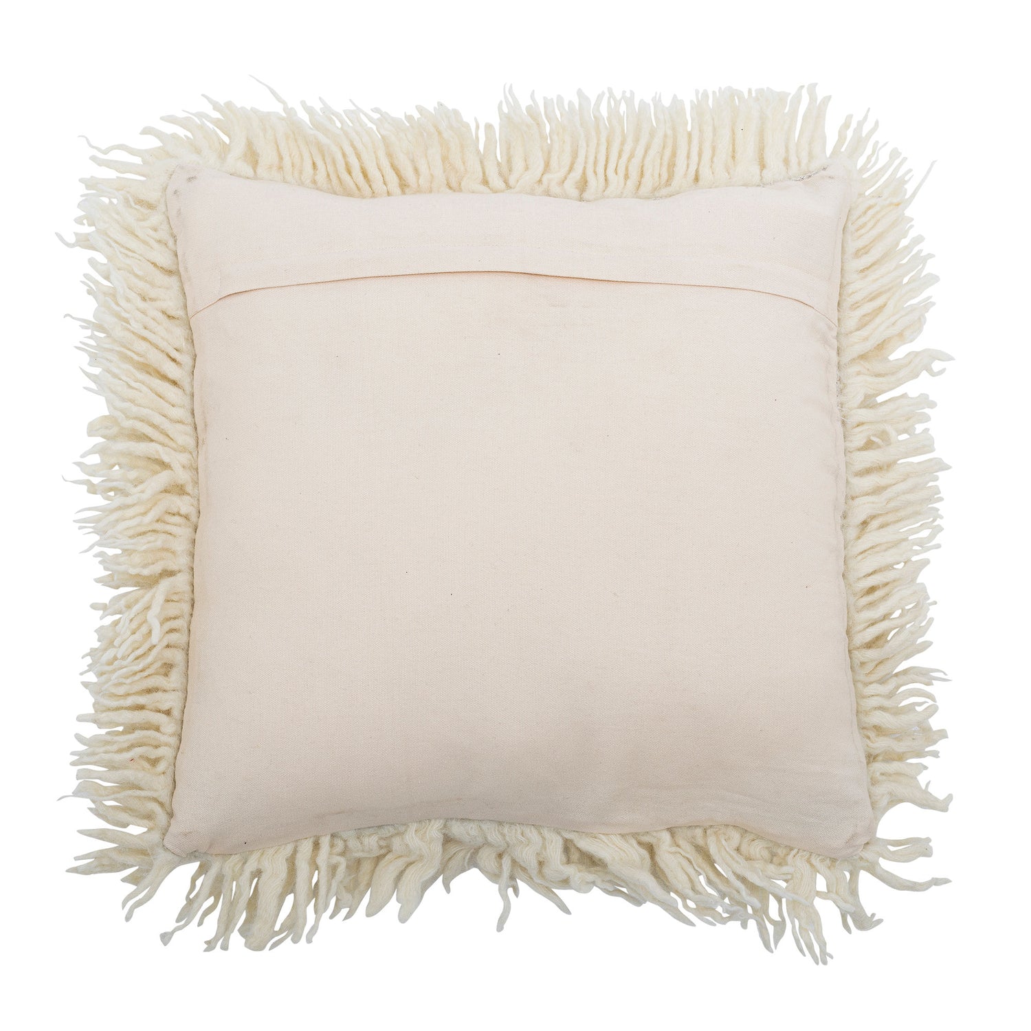 Bloomingville Star pillow, nature, wool