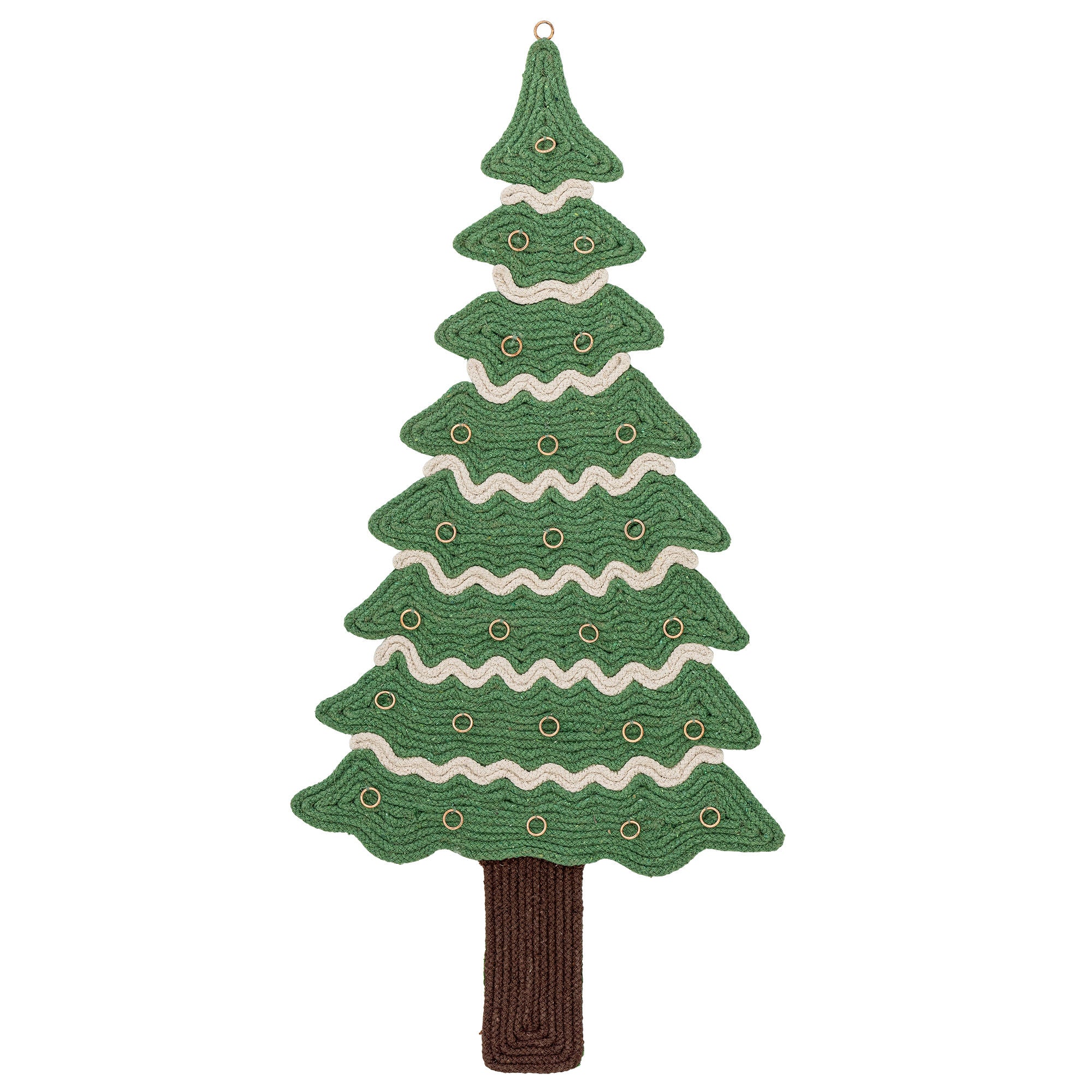 Bloomingville Douglas Calendar, Green, Cotton