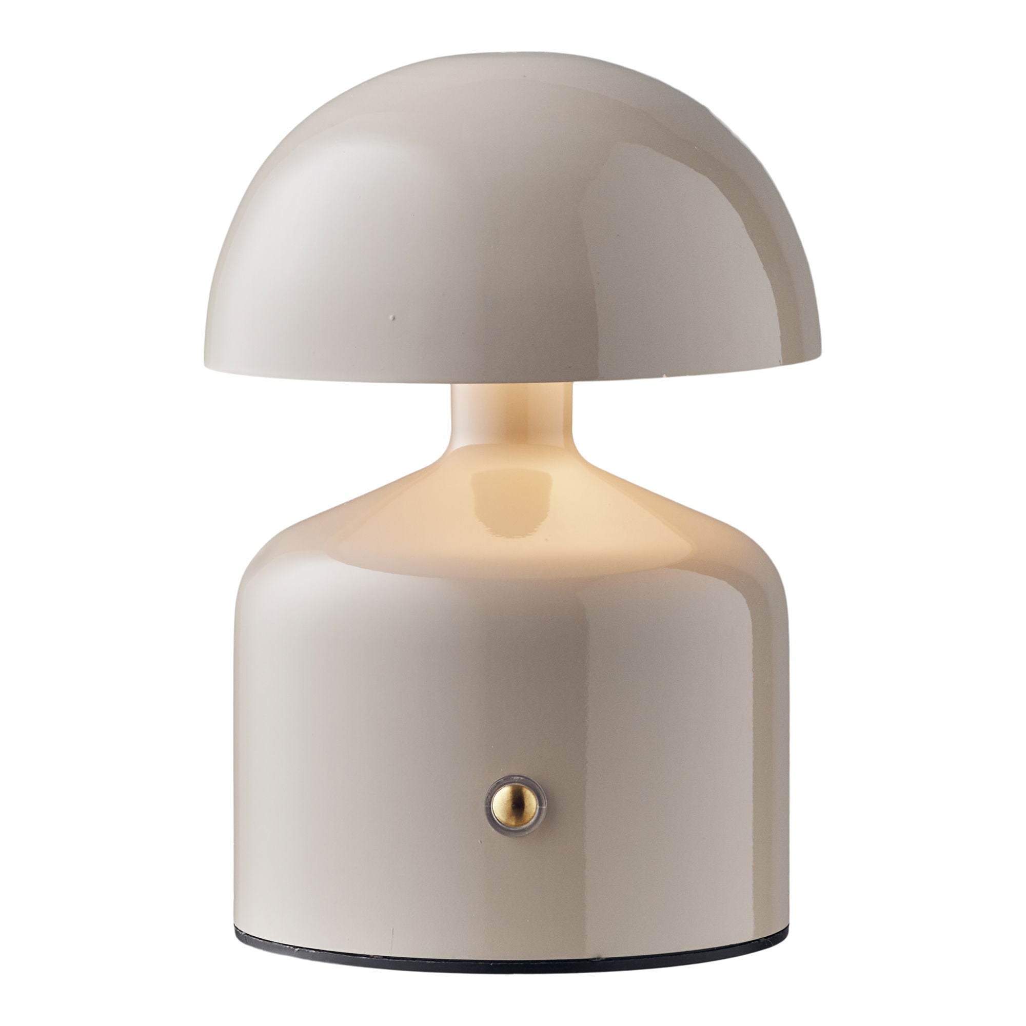 Aulla table lamp - table lamp, metal/plastic, rechargeable, gray