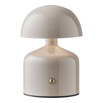 Aulla table lamp - table lamp, metal/plastic, rechargeable, gray