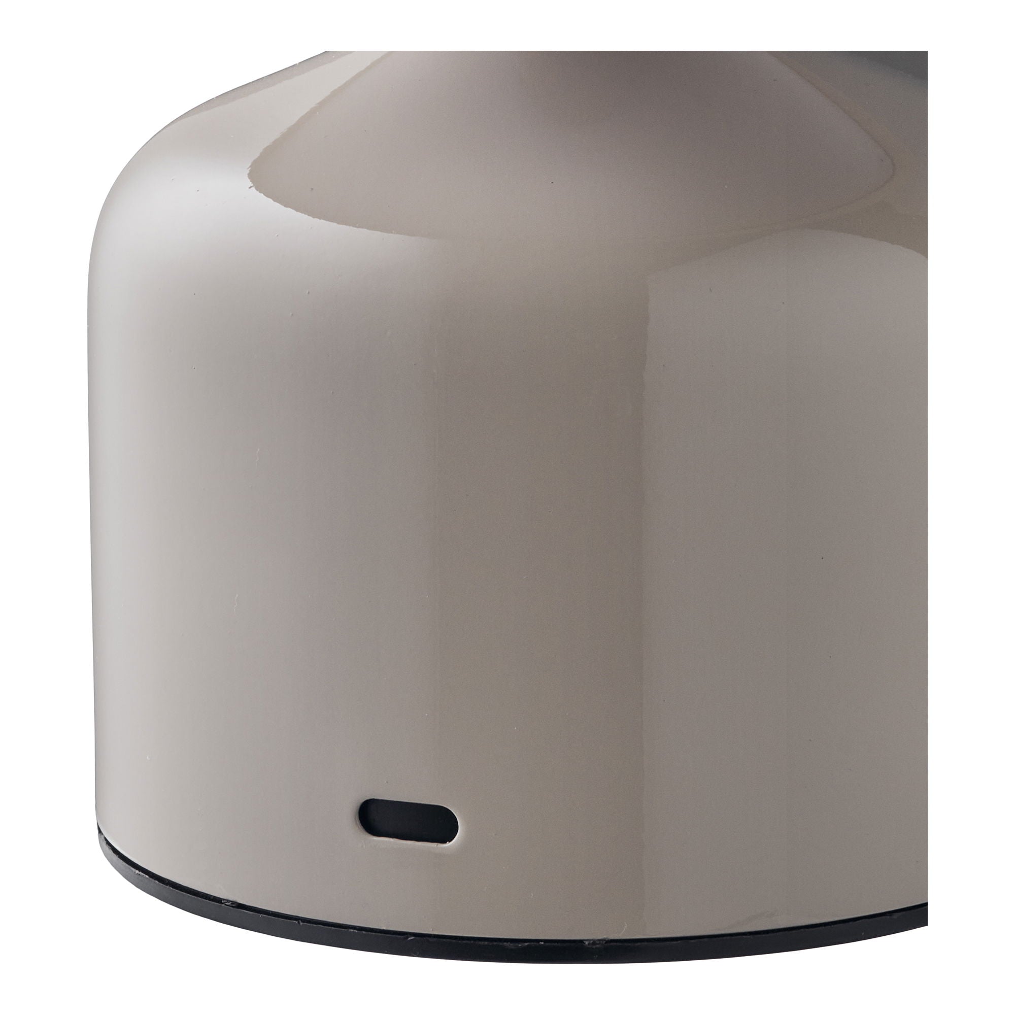 Aulla table lamp - table lamp, metal/plastic, rechargeable, gray