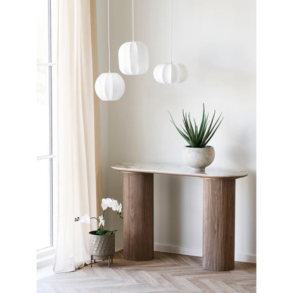 Coventry pendant - pendant, white Ø25 cm