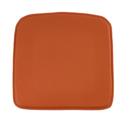 Luksus cognac læderhynde til Muuto Fiber Armchair stolen - Hynder til Muuto Fiber Armchair stolen - DesignGaragen.dk