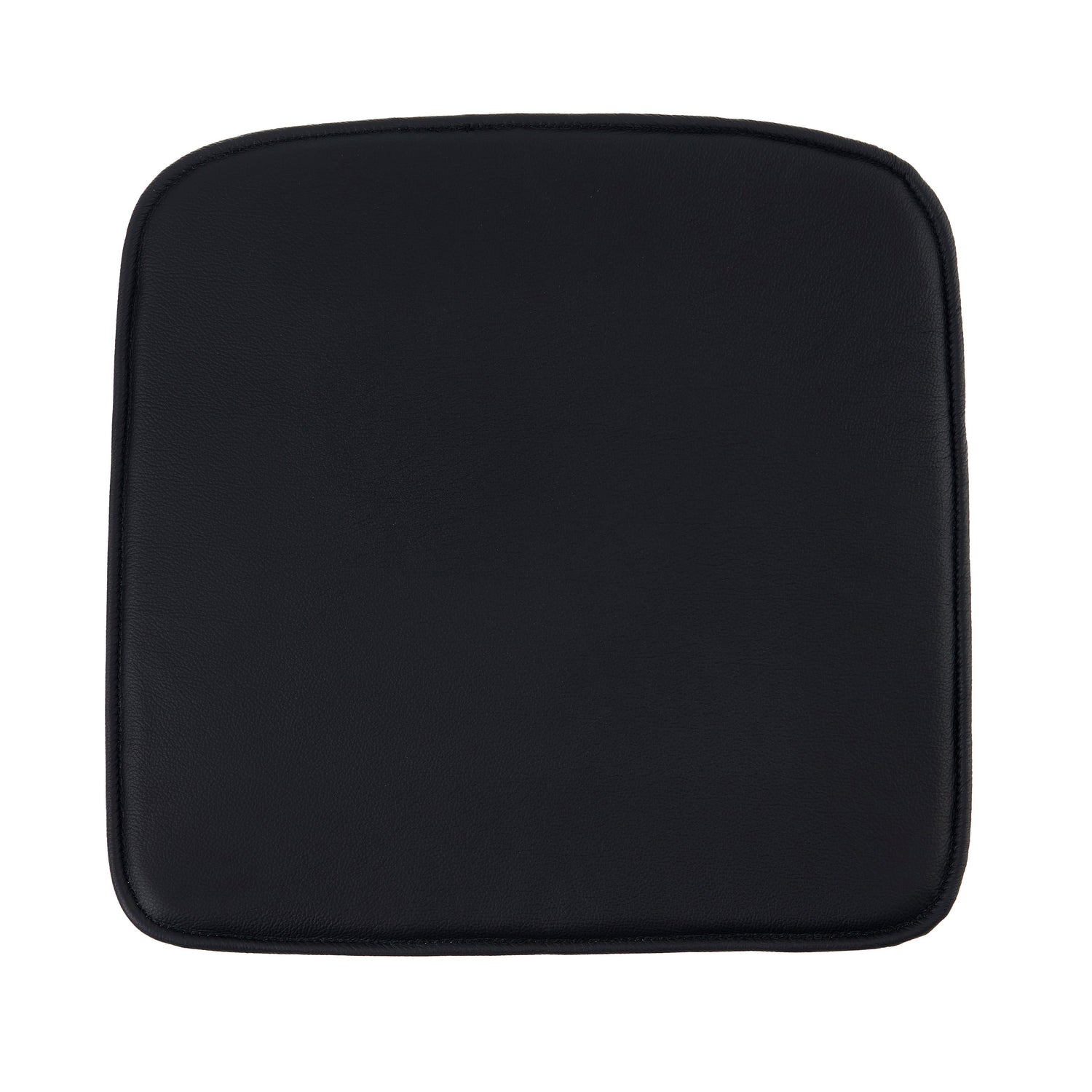 Luksus sort læderhynde til Muuto Fiber Armchair stolen - Hynder til Muuto Fiber Armchair stolen - DesignGaragen.dk