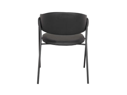 Lina dining chair - black