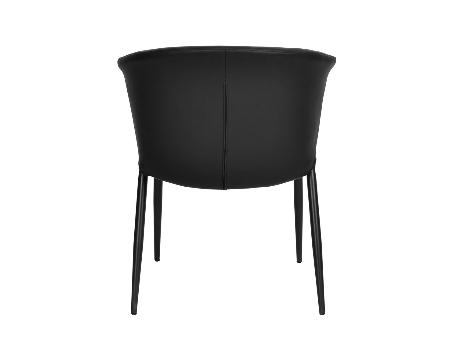 Dining table chair thor black pu