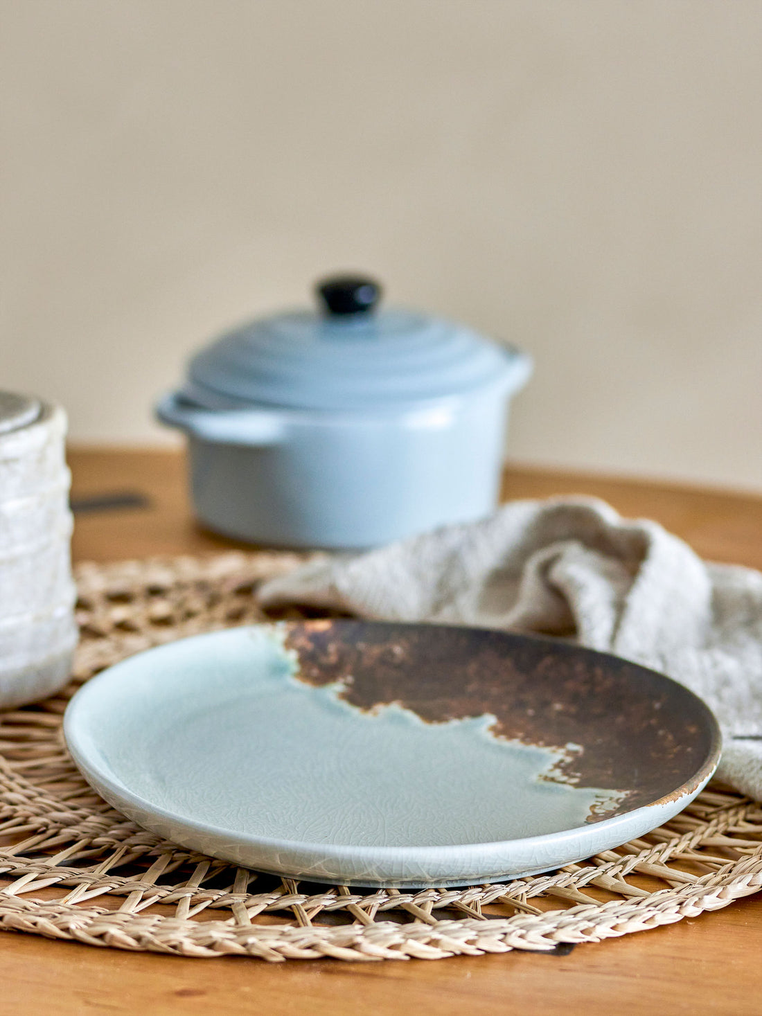 Bloomingville Paula breakfast set, brown, stoneware