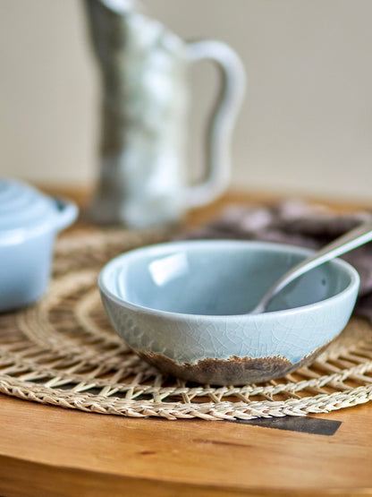 Bloomingville Paula breakfast set, brown, stoneware