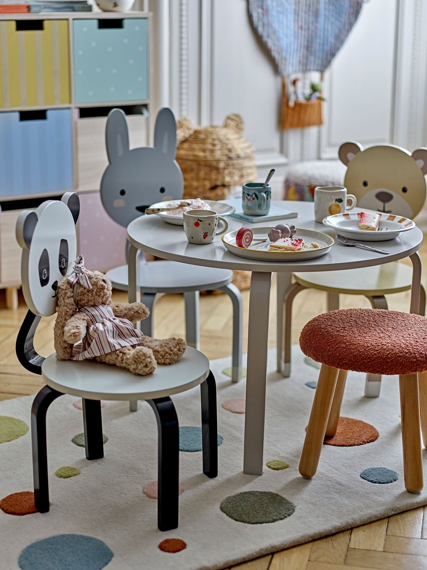 Bloomingville Mini Clennie Carpet, Nature, Wool