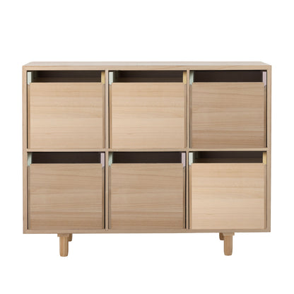 Bloomingville Mini Calle Bookcase w/drawers, nature, emperor