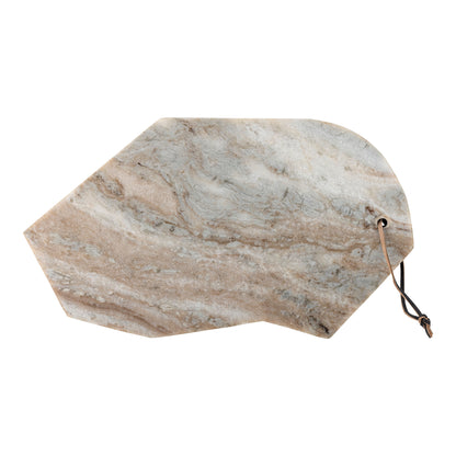 Bloomingville ziggy cutting board, nature, marble