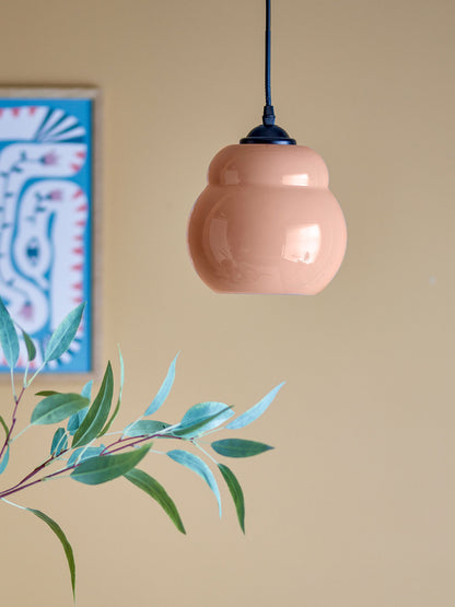 Bloomingville Motella pendant, pink, glass