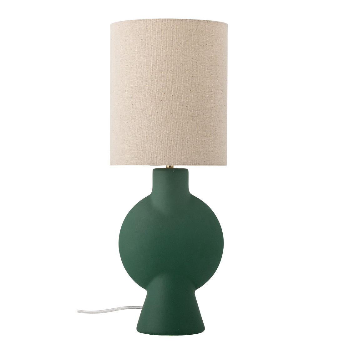 Bloomingville Sergio table lamp, green, stoneware