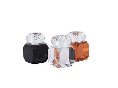Daisy candlestick, peach