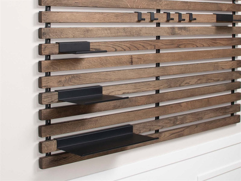 2AASY shelf 22 cm, black