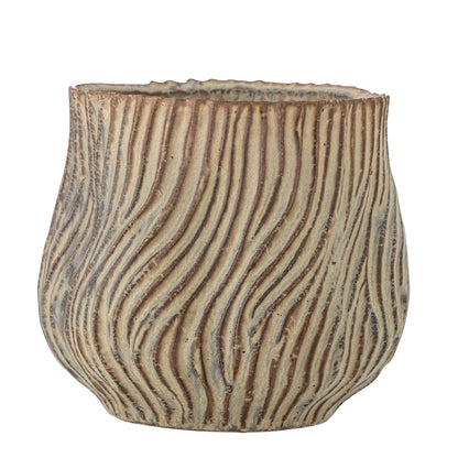 Bloomingville Dua Herbal Potted Hears, Green, Stoneware