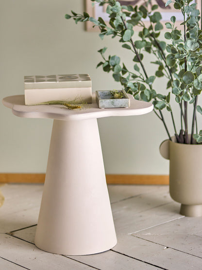 Bloomingville Soller side table, nature, aluminum