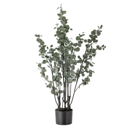 Bloomingville eucalyptus plant, green, artificial flowers
