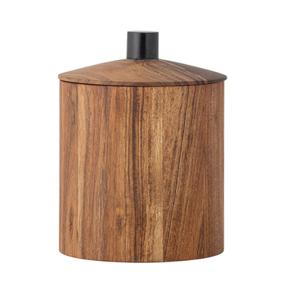 Bloomingville petro jar w/lid, nature, acacia
