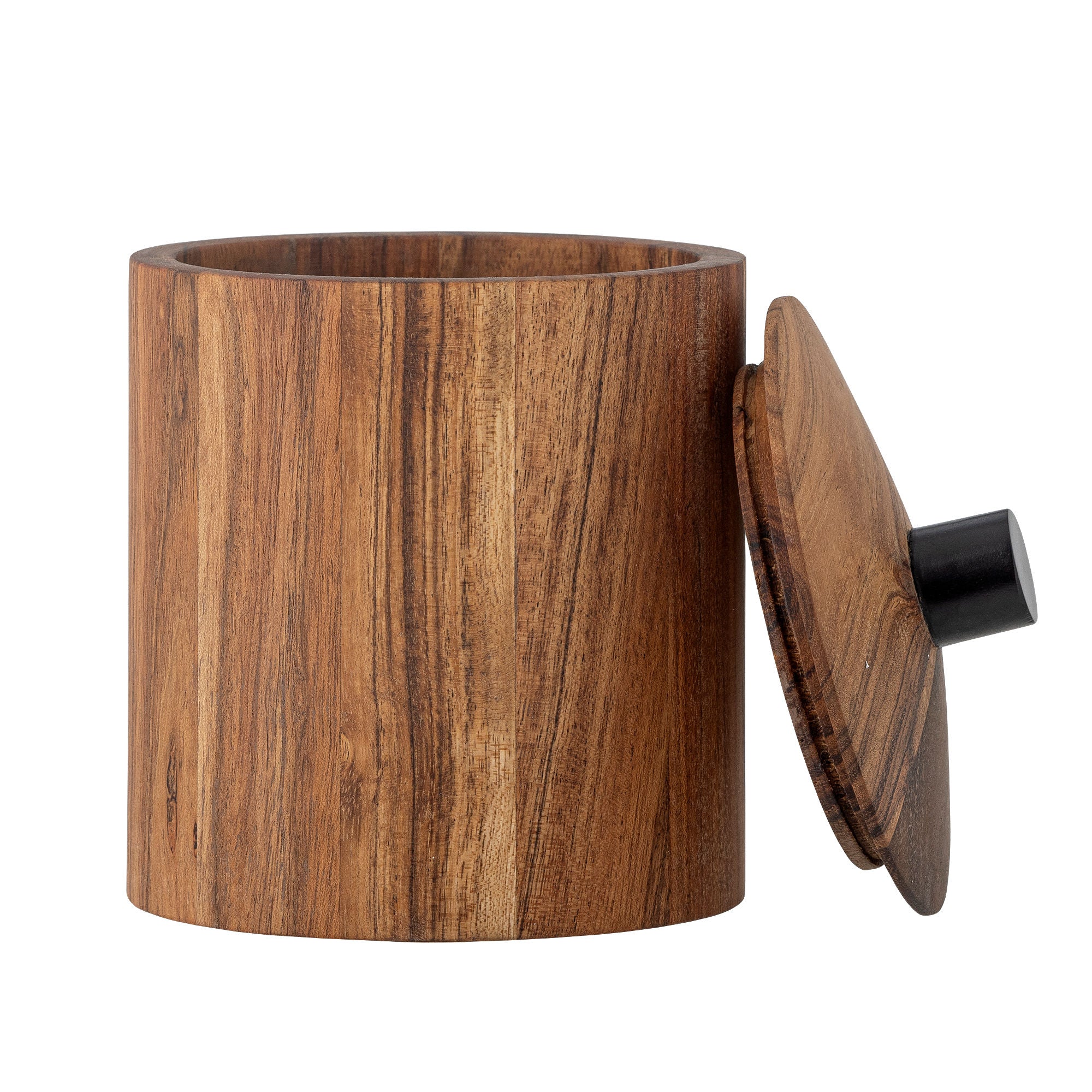 Bloomingville petro jar w/lid, nature, acacia