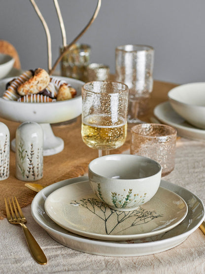 Bloomingville Bea table service set, nature, stoneware