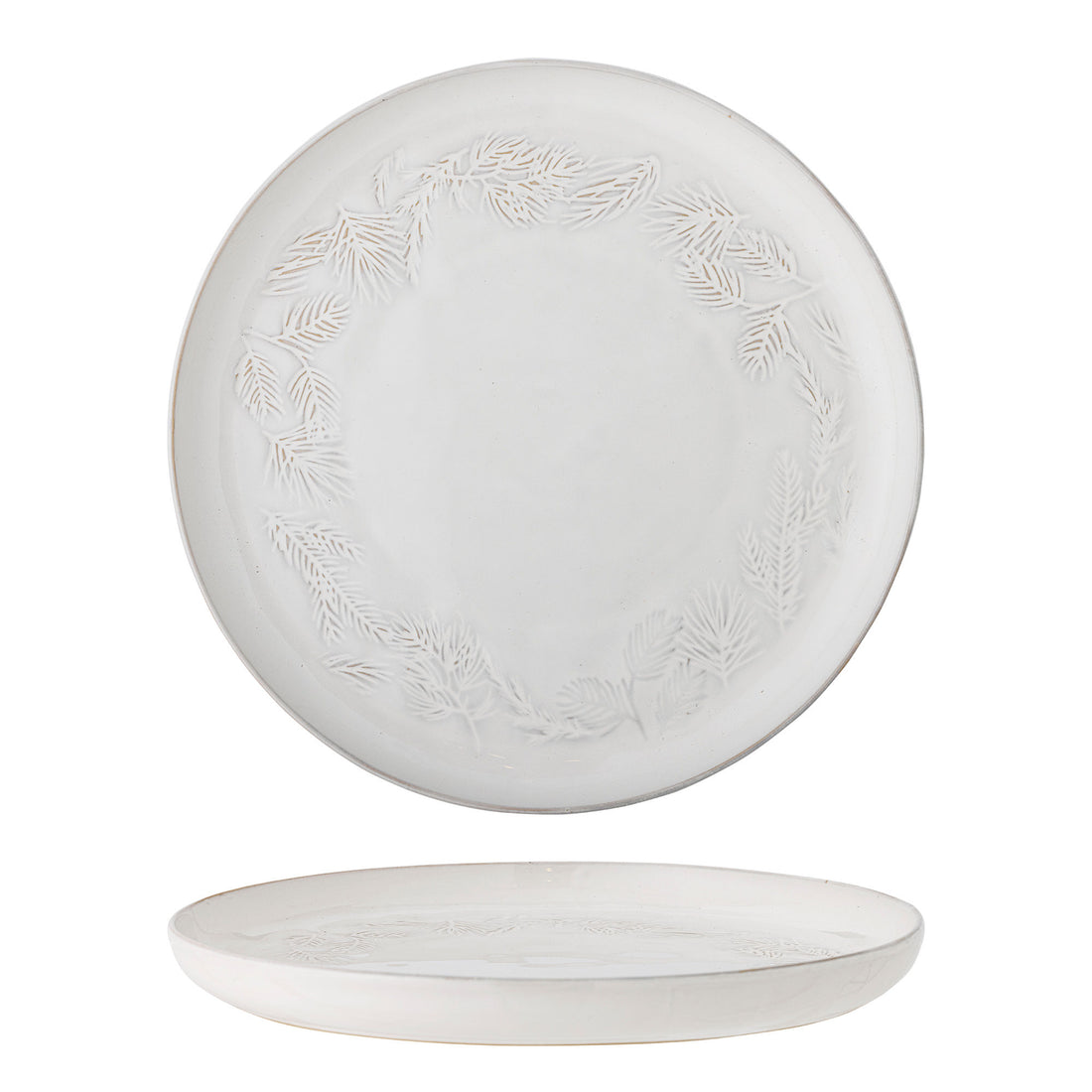 Bloomingville Winter serving dish, nature, stoneware