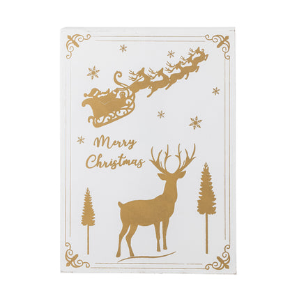 Bloomingville Elimar Calendar w/light, white, plywood