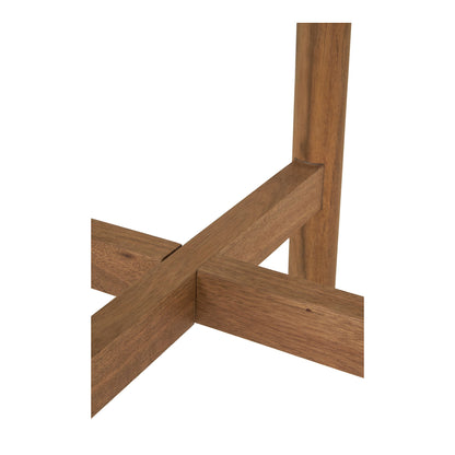 Side table, acacia/terazzo, nature&lt;br&gt;Ø37x46 cm