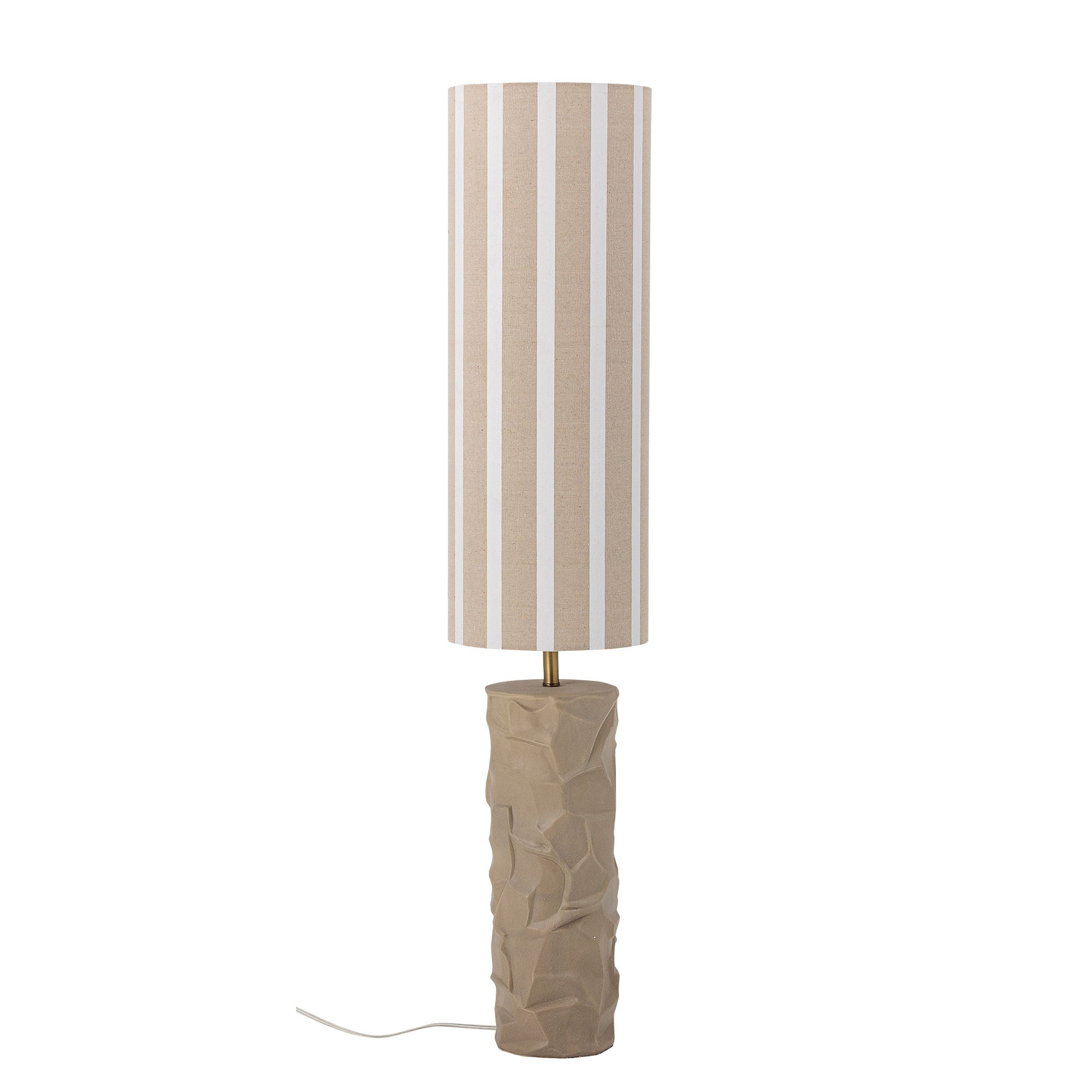 Bloomingville Jani floor lamp, nature, stoneware