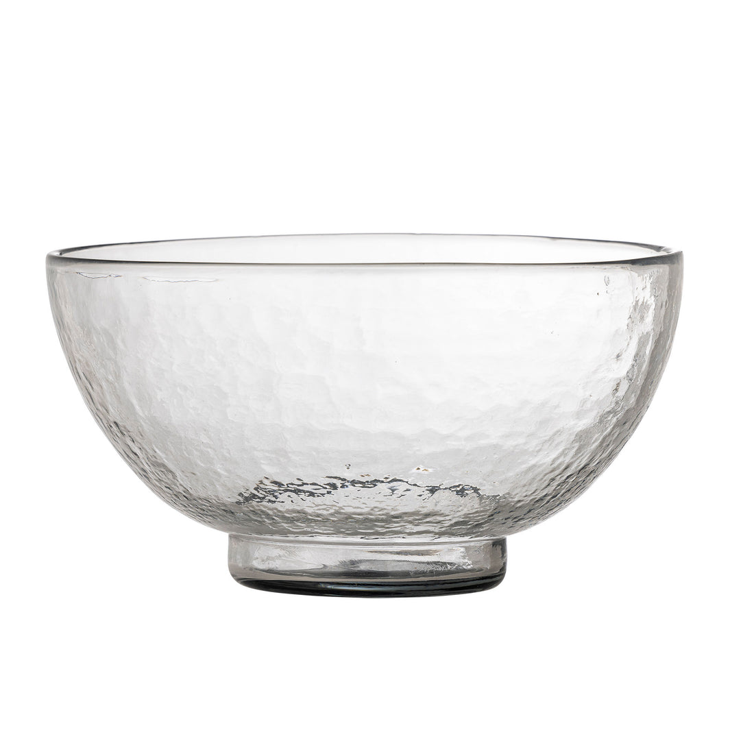 Bloomingville Taro bowl, clear, recycled glass
