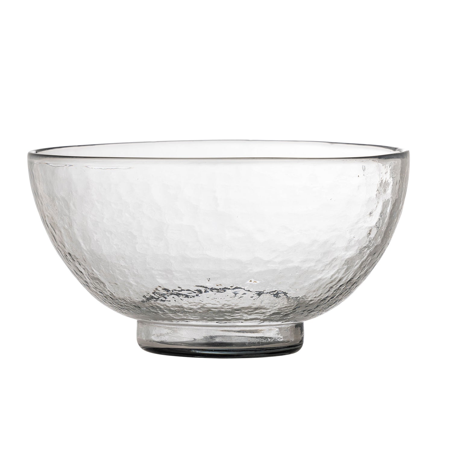 Bloomingville Taro bowl, clear, recycled glass