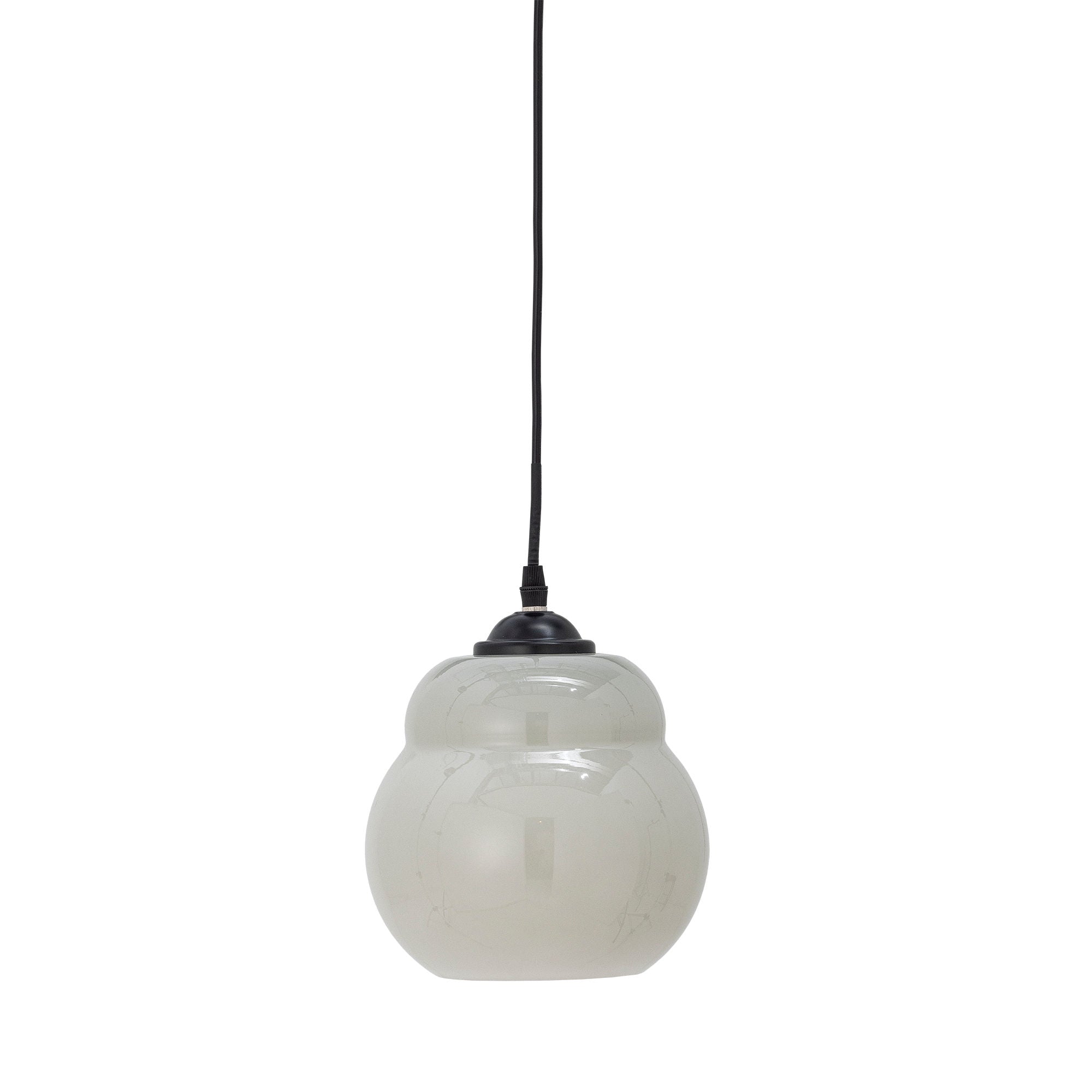 Bloomingville Motella pendant, gray, glass