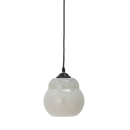 Bloomingville Motella pendant, gray, glass