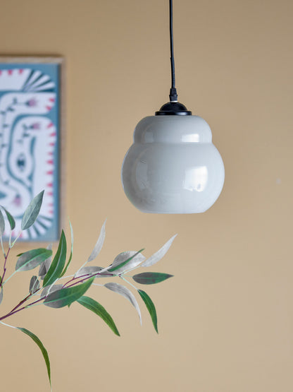 Bloomingville Motella pendant, gray, glass