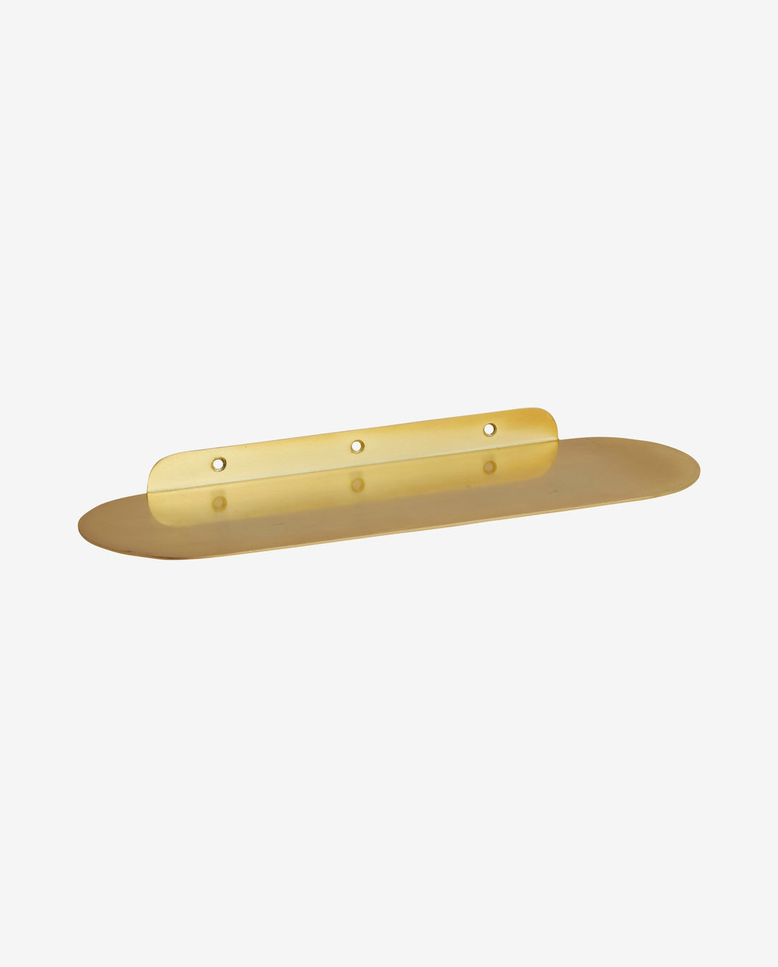 FANOE hylde i jern - small - L35 cm - guld finish - Nordal - DesignGaragen.dk